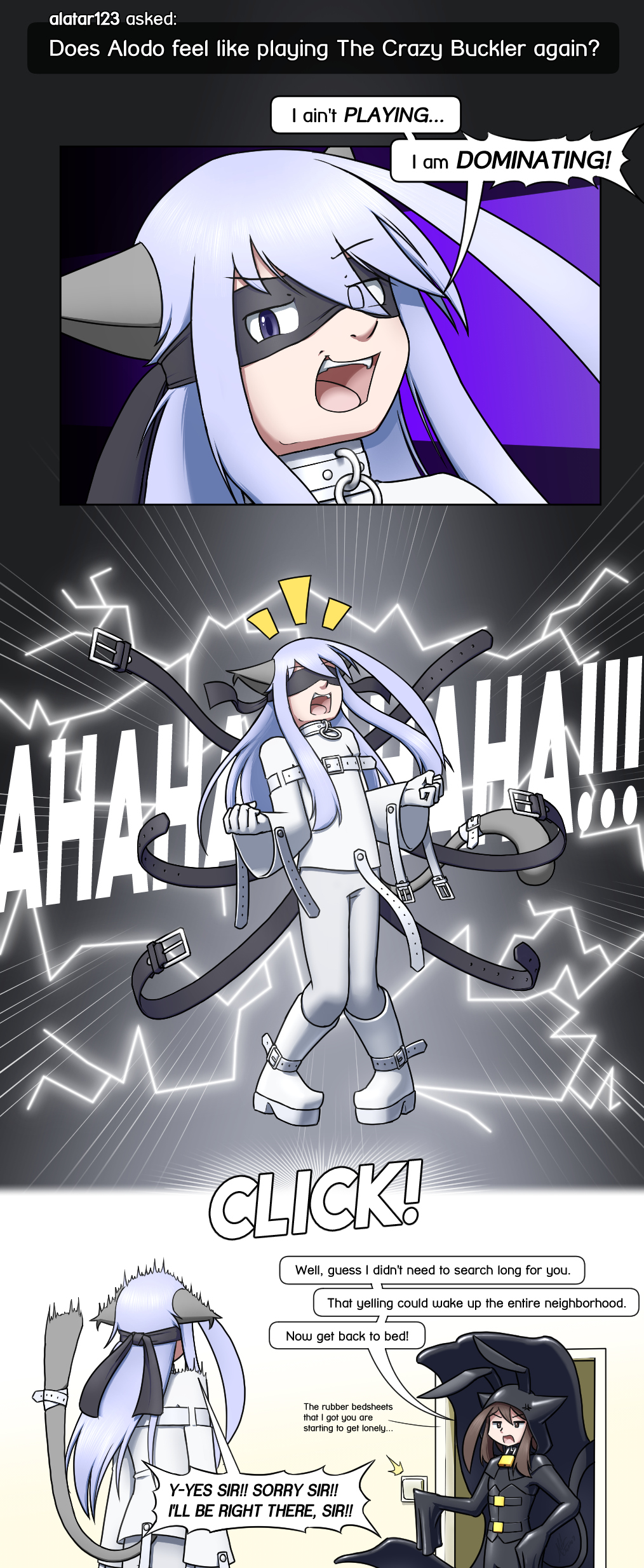 QA - Playing the Crazy Buckler by NekoAlodo on DeviantArt