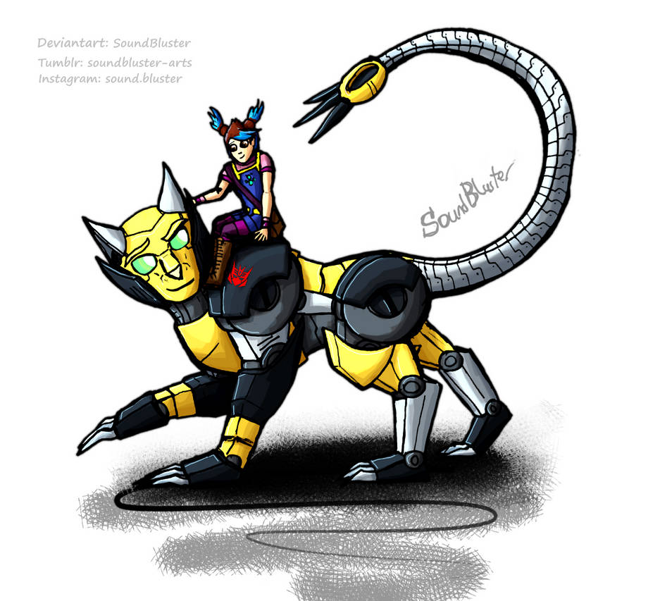 Miko and Ravage (SG) by SoundBluster on DeviantArt