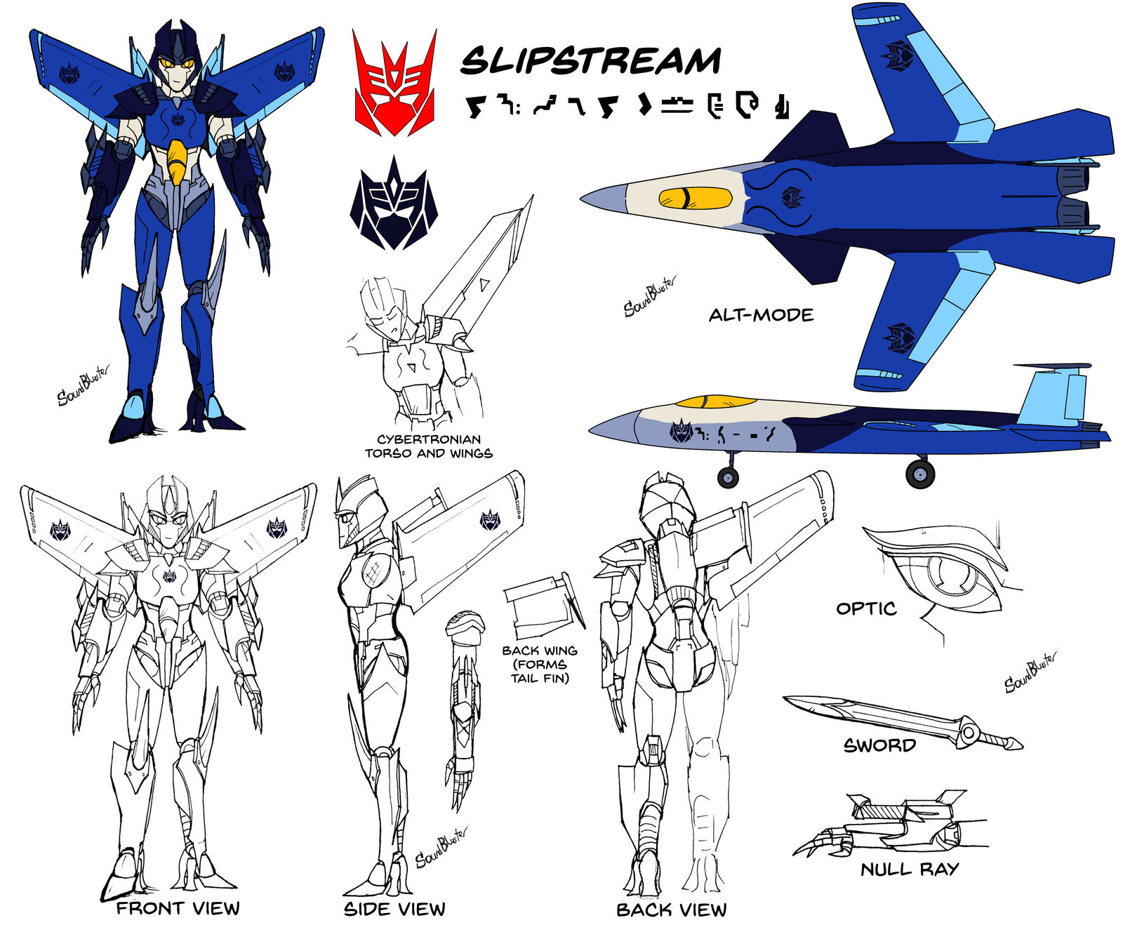 Reference Sheet SG: Slipstream by SoundBluster on DeviantArt