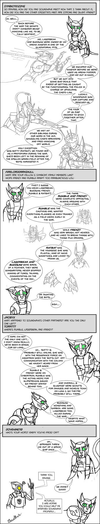 Ask Ravage (SG) Part 2 by SoundBluster on DeviantArt