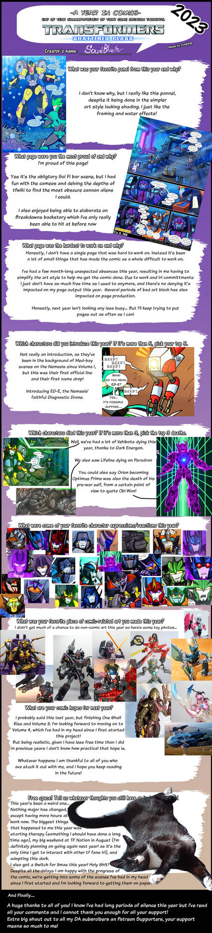 A Year in Review, 2023 by SoundBluster on DeviantArt