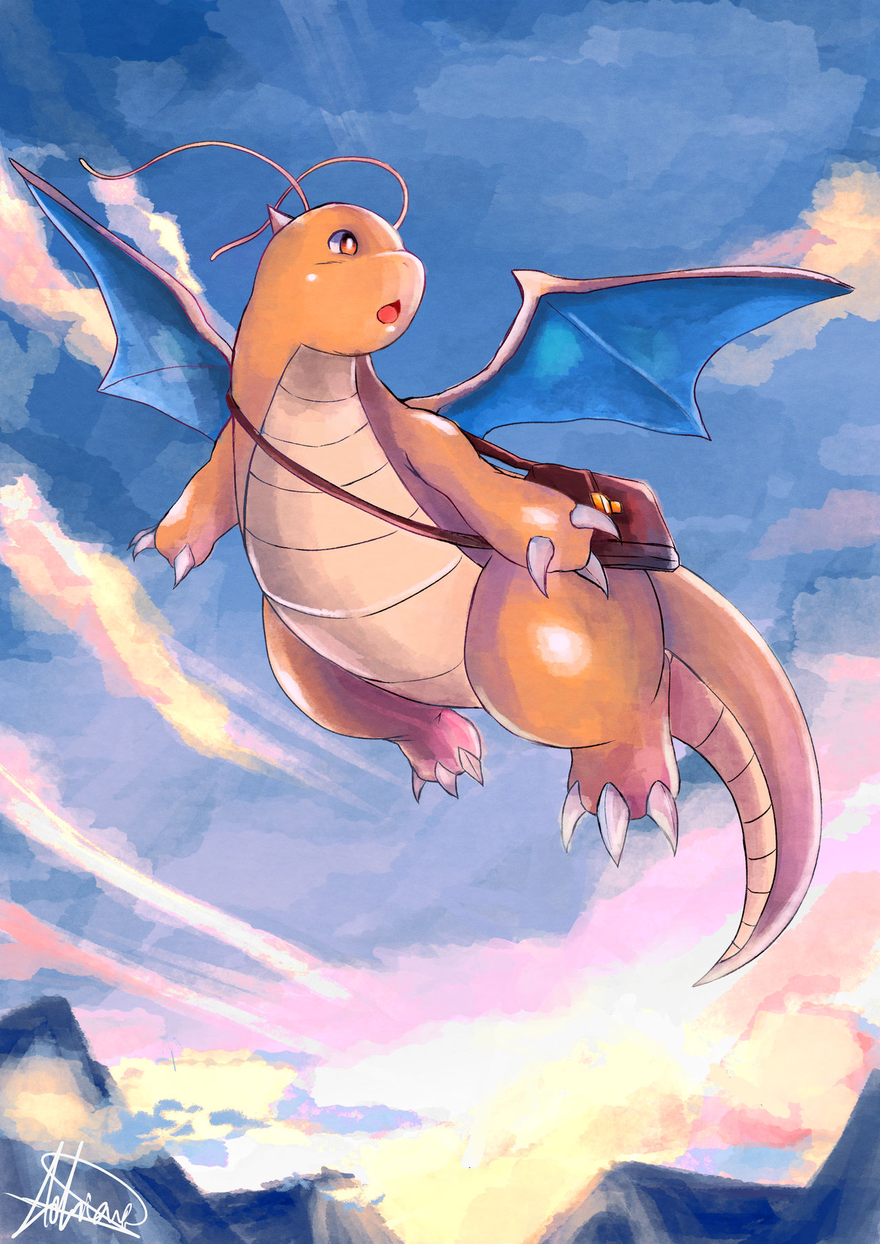 Dagonite Dragonite Fanart by LeeLeeArts303 on DeviantArt