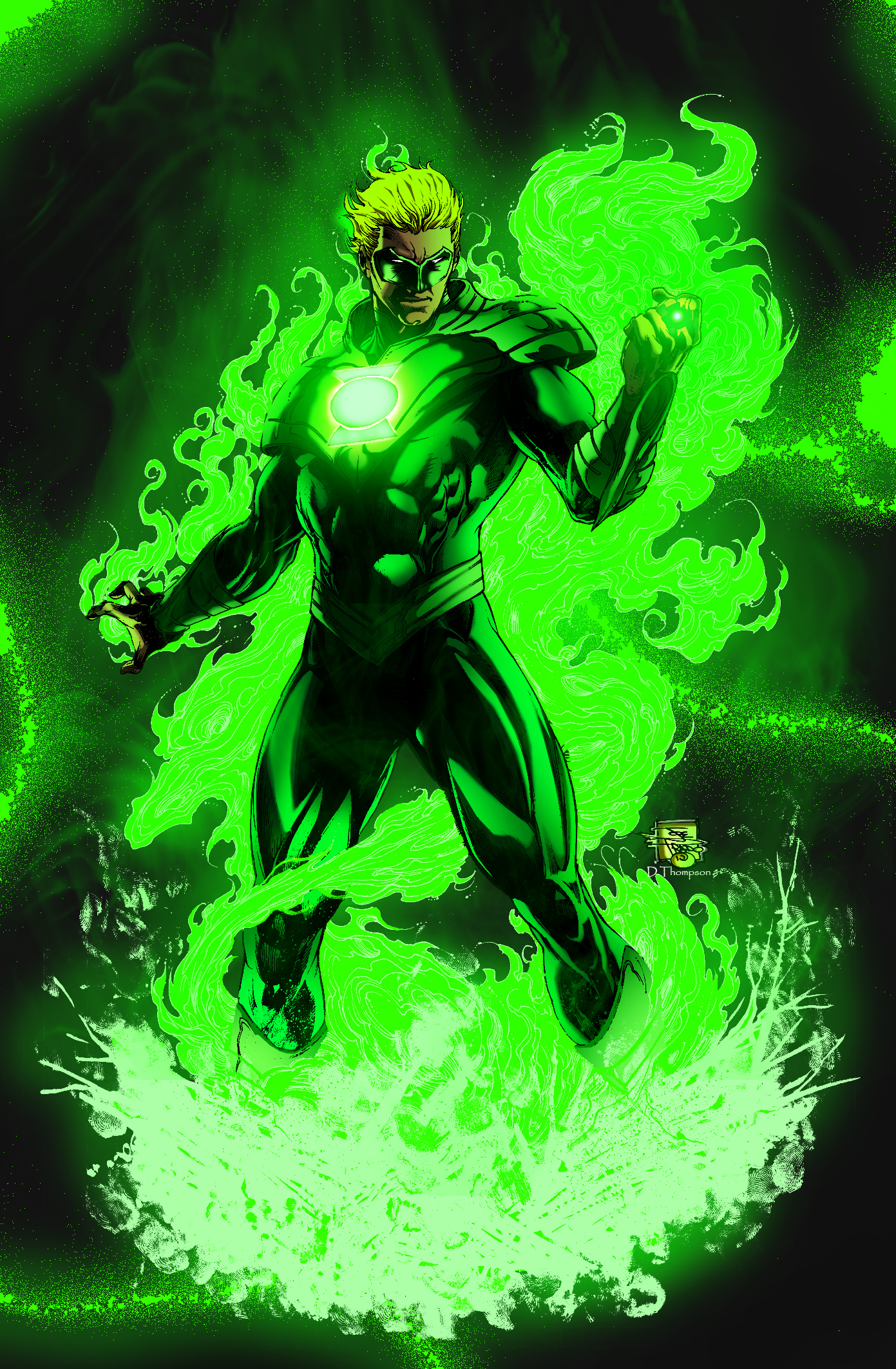 Green Lantern Earth 2 Colors