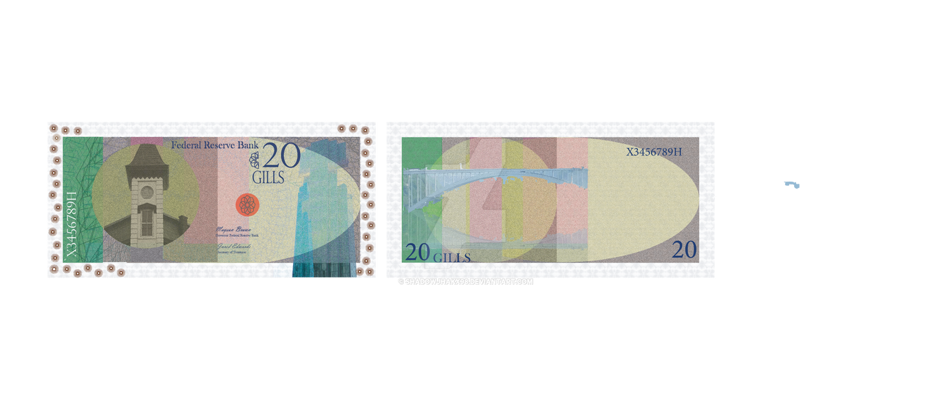 Fictional Bank note by ShadowJhakx98 on DeviantArt