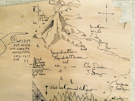 The Hobbit Map