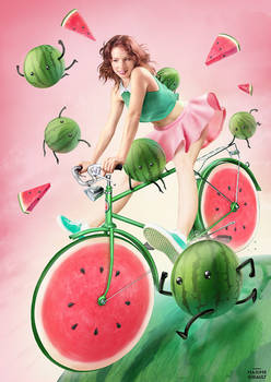 Watermelon Bicycle