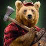 Animal familly portraits 01 Grizzly Bear