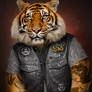 Animal familly portraits 06 Tiger