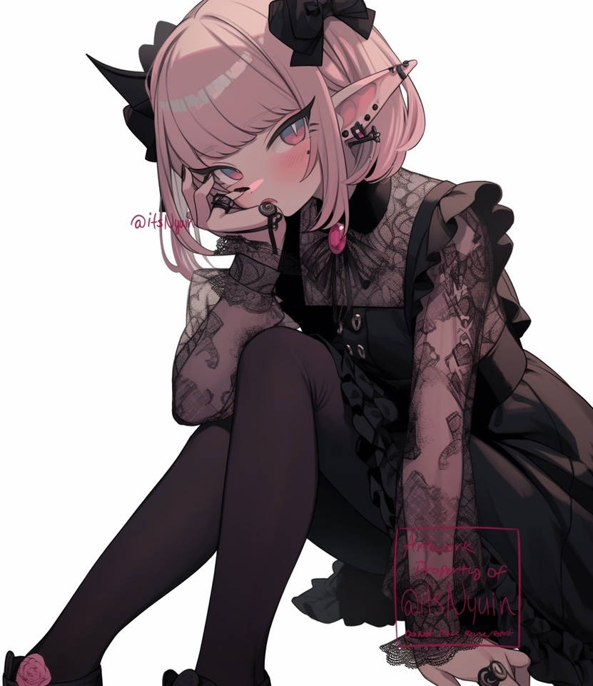 Gothic Vampire Full-Art by iNyuin on DeviantArt