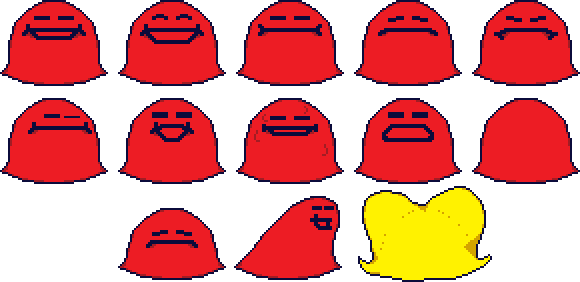 Newbert Deltarune Nubert Dialogue Sprites by BeepPerson on DeviantArt