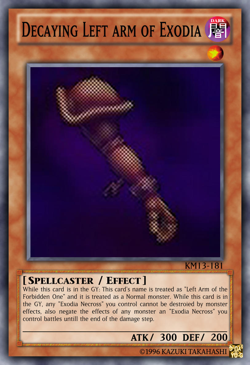 yugioh card arm Yu-Gi-Oh! Singles - Left of The Forbidden One - LART-EN005 - Ultra Rare Ultra Rare Attack Sword Arm of Dragon |