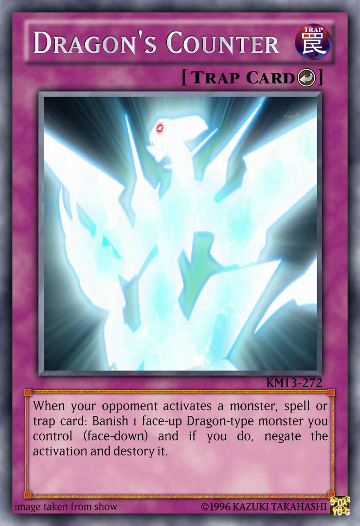 counter yugioh card Yu-Gi-Oh! - Counter (TAEV-EN080) - Tactical Evolution - Unlimited Edition YGO Custom Card - Dragon's