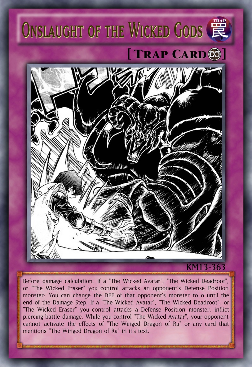 yugioh wicked god cards Yu-Gi-Oh! The Gods Set : Toys & Games New attempt on the Anime