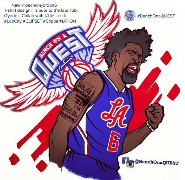 DeAndre Jordan T shirt design 2016 by madsha on DeviantArt