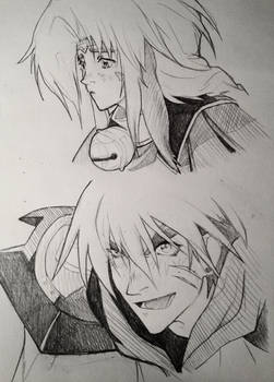 Outlaw Star sketches