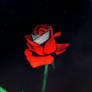 Razor blade rose