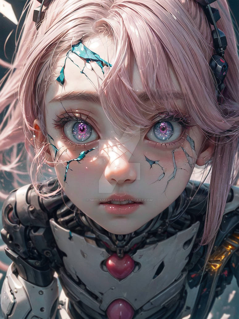 Cute girl android by ShylaMarsare on DeviantArt