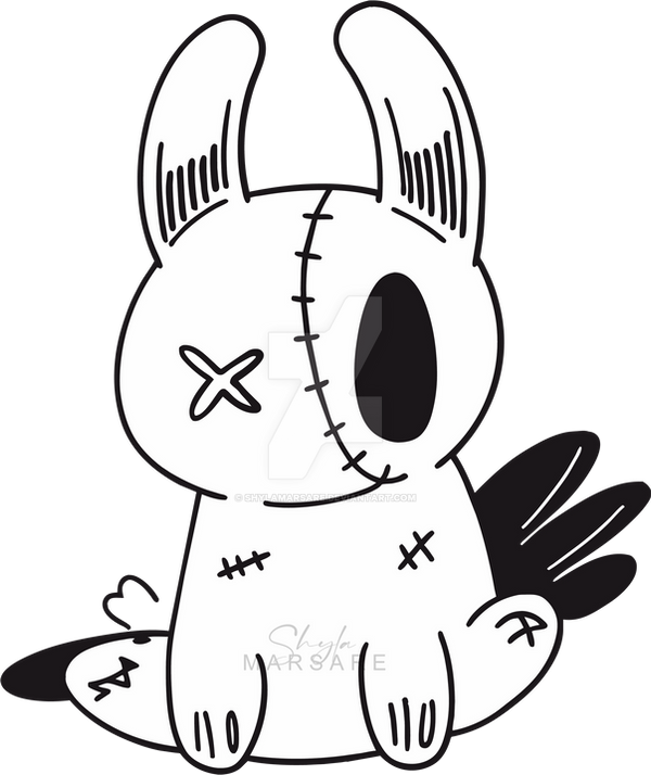Rabbit-evil-doll 1 by ShylaMarsare on DeviantArt