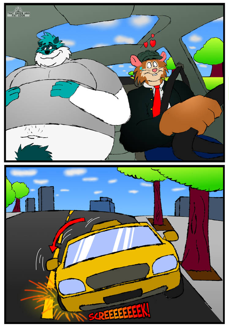 Fat raccoon aboard by Thatgreenandfatcoon on DeviantArt