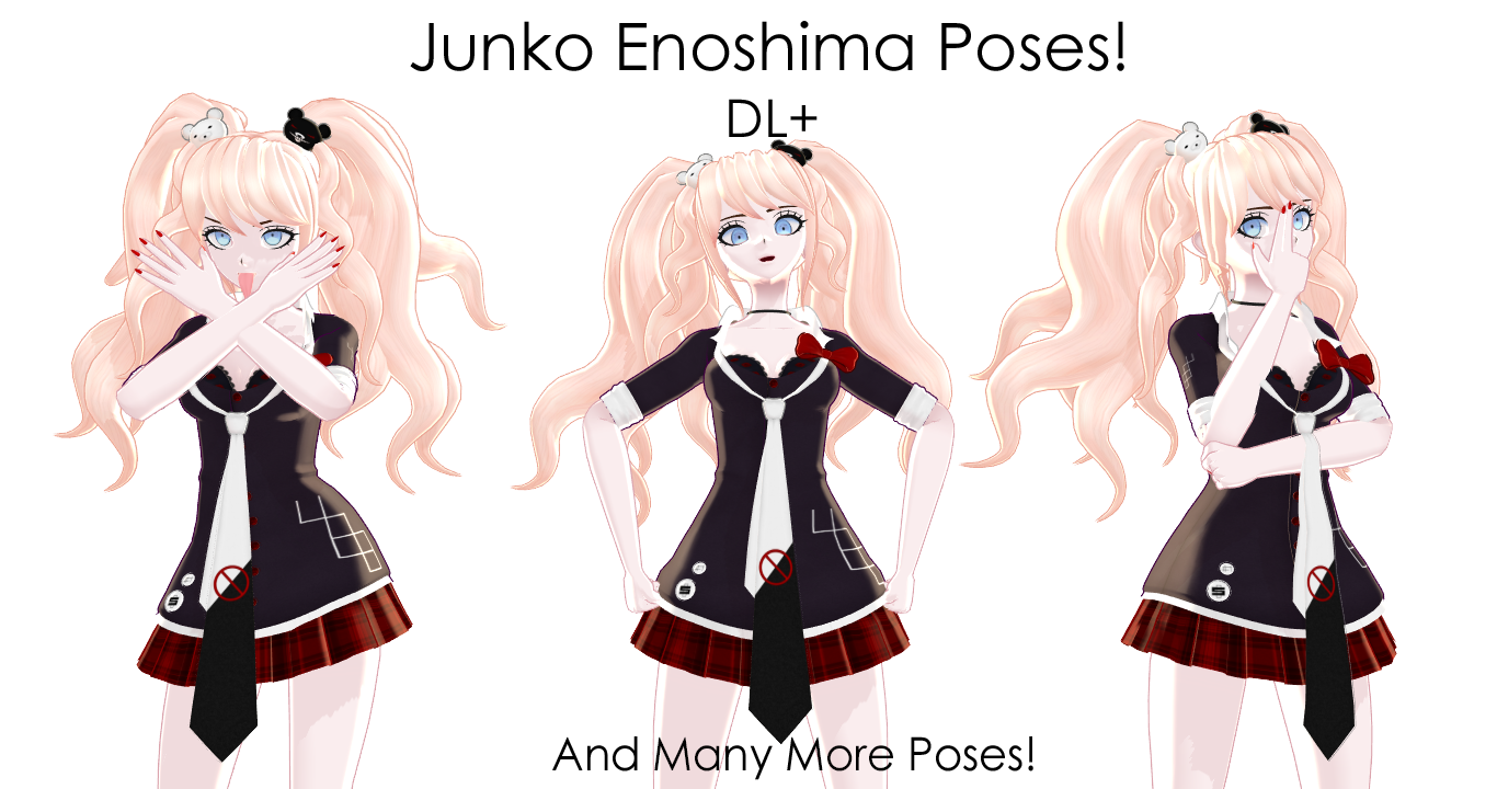 [MMD] Junko Enoshima Poses +DL!