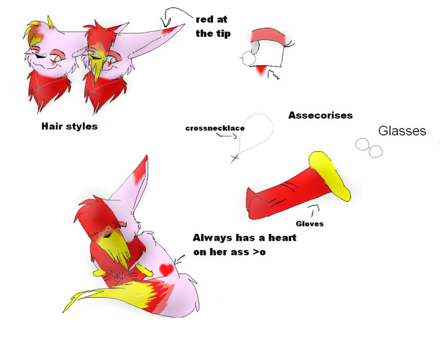 Fursona ref 2010