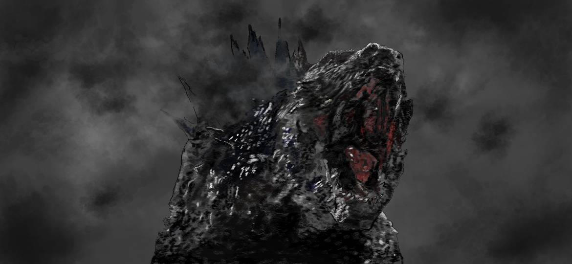 Godzilla Splinter Godzilla by ShoelessRaptor on DeviantArt