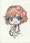 images Sayori Fanart Chibi it will be alright ddlc sayori