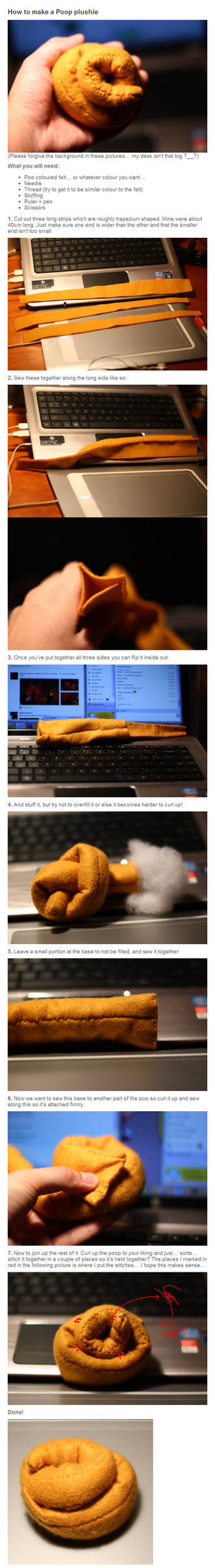 Tutorial: Poop plush