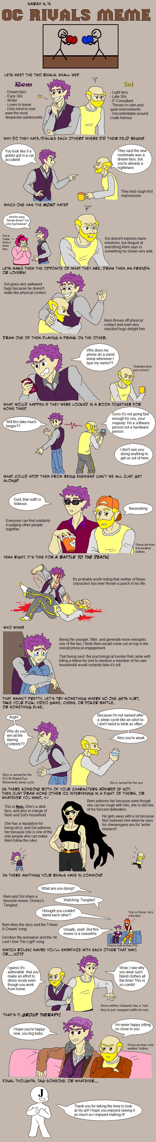 Oc Rivals Faerie OC Rivals Meme by JamesPablo on DeviantArt