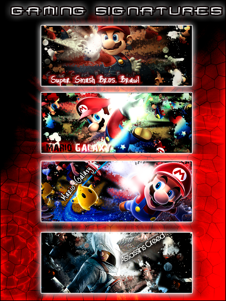 Game Signment Gaming Signatures by Gillfeesh on DeviantArt