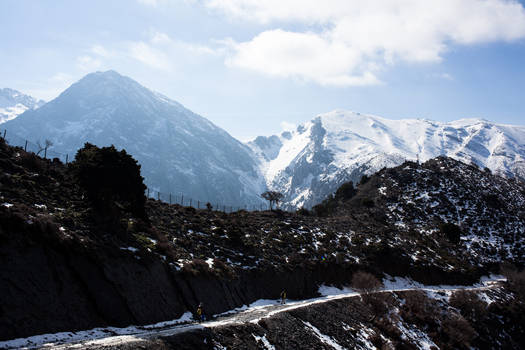 Mountain hiking