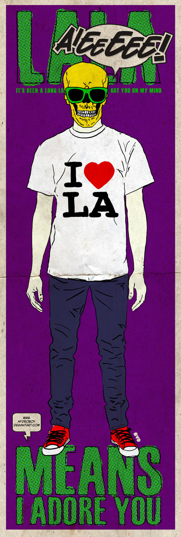 la la means i adore you