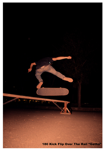 180 kick flip