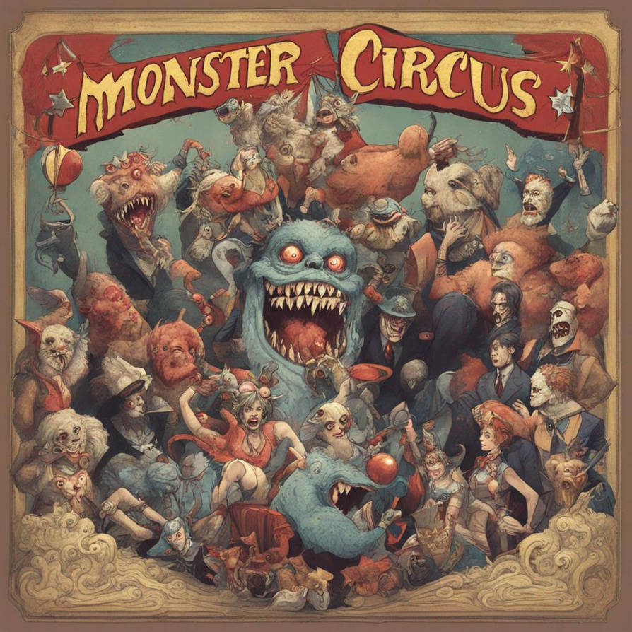 Monster circus by tattartar on DeviantArt