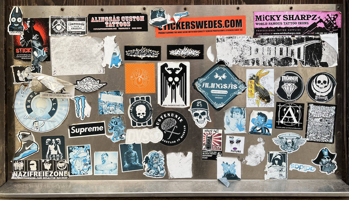 Texture: Stickers #1 by StormCloudStudios on DeviantArt