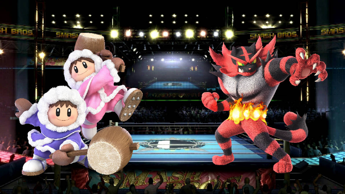 Ice Type Incineroar Ice Climbers Vs. Incineroar by DaquanHarrison22 on DeviantArt