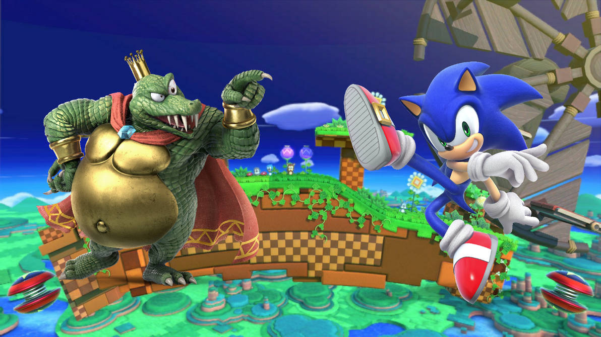 King K. Rool Vs. Sonic the Hedgehog by DaquanHarrison22 on DeviantArt