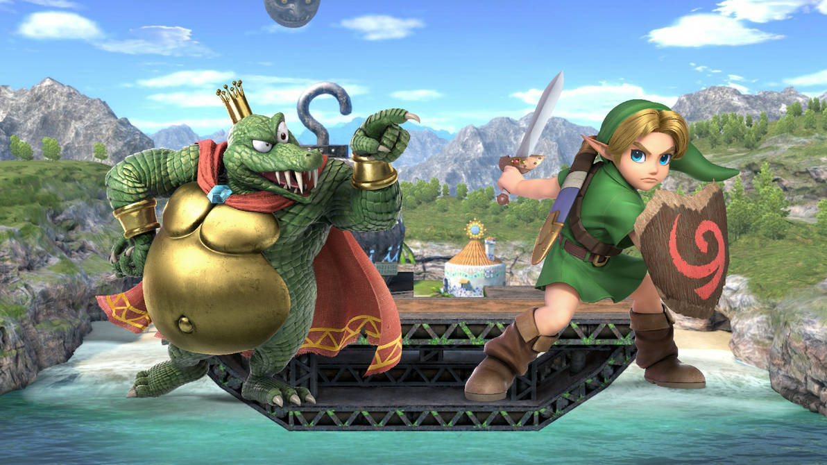 King K. Rool Vs. Young Link by DaquanHarrison22 on DeviantArt