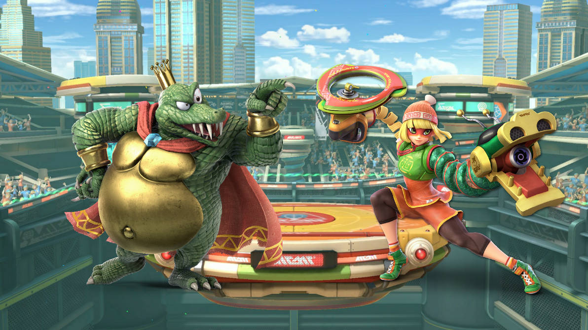 King K. Rool Vs. Min Min by DaquanHarrison22 on DeviantArt