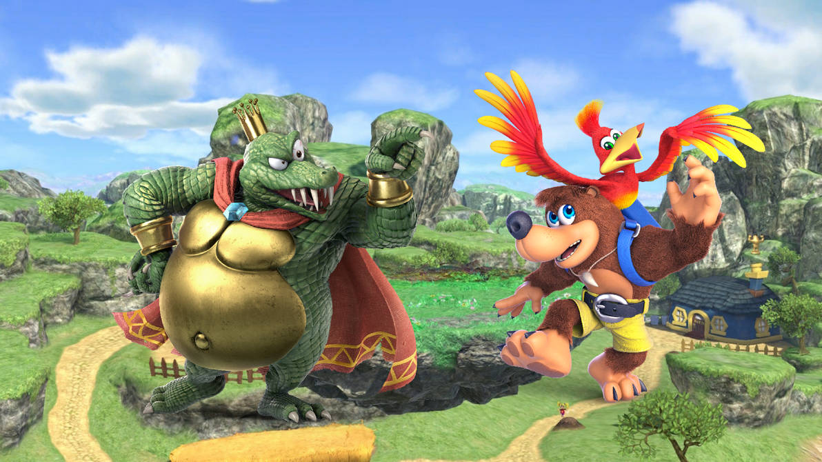 King K. Rool Vs. Banjo and Kazooie by DaquanHarrison22 on DeviantArt