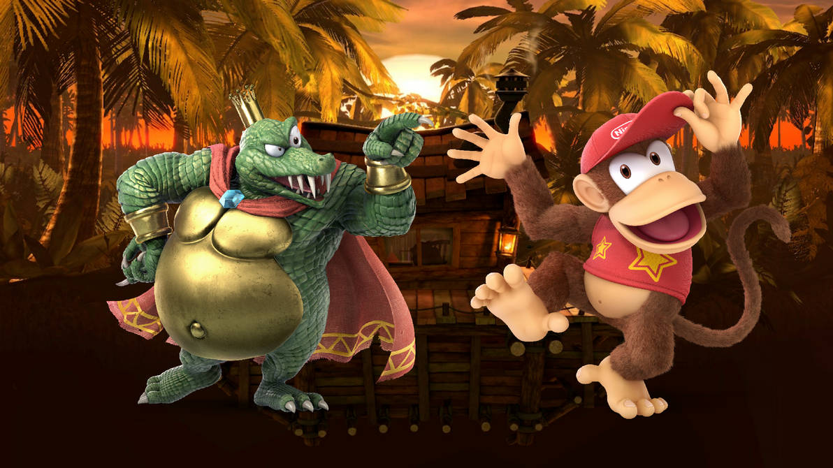 King K Rool Vs Diddy Kong By DaquanHarrison22 On DeviantArt king-k-rool-vs-diddy-kong-by-daquanharrison22-on-deviantart