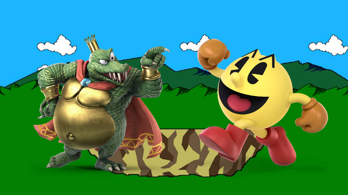 King K. Rool Vs. Pac-Man by DaquanHarrison22 on DeviantArt