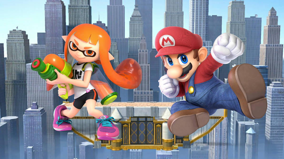 Inkling Girl Vs Mario By DaquanHarrison22 On DeviantArt inkling-girl-vs-mario-by-daquanharrison22-on-deviantart