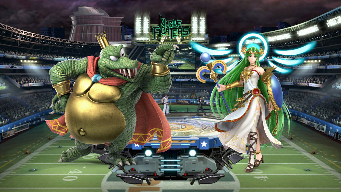 King K. Rool Vs. Palutena by DaquanHarrison22 on DeviantArt