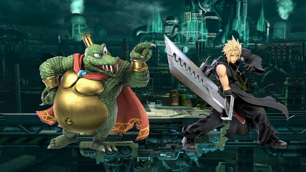 King K. Rool Vs. Cloud by DaquanHarrison22 on DeviantArt