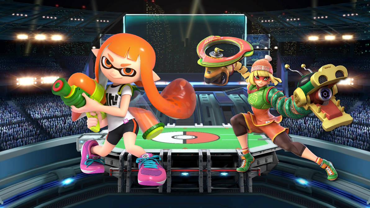 Inkling Girl Vs. Min Min (Pokemon Stadium 2) by DaquanHarrison22 on ...