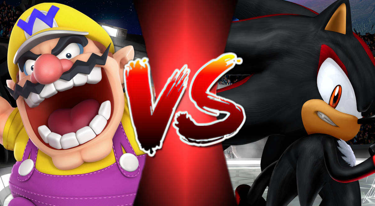 Wario Vs. Shadow by DaquanHarrison22 on DeviantArt