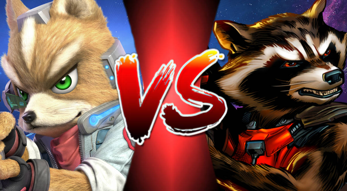 Fox Vs. Rocket Raccoon by DaquanHarrison22 on DeviantArt