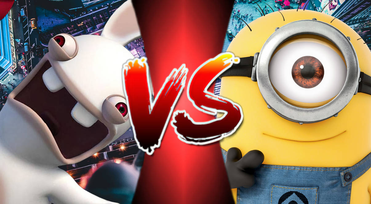 Rabbids Vs. Minions by DaquanHarrison24 on DeviantArt