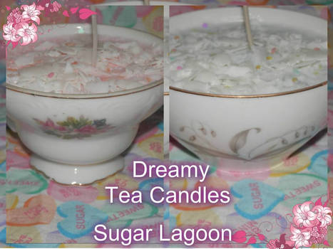 Sugar Kissed Teacup Candles